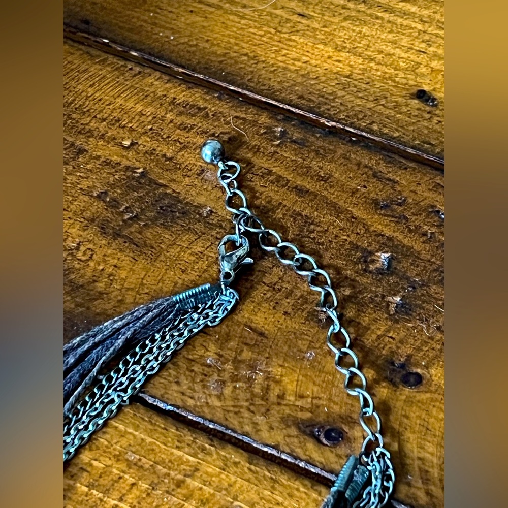 Multi-Strand Turquoise Necklace - Picture 4 of 4